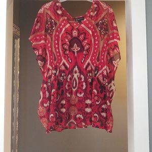 Batwing empire waist blouse